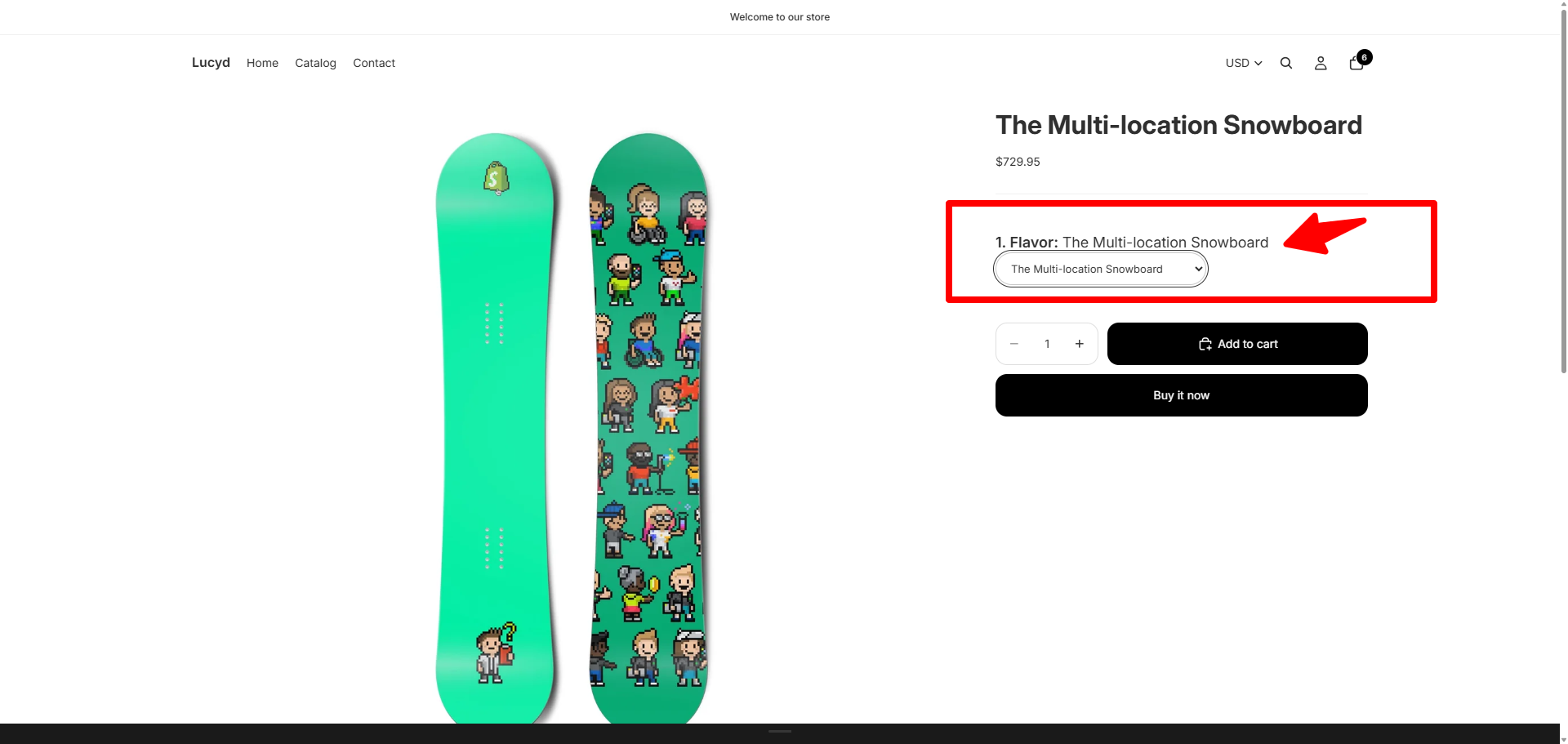 Storefront Result